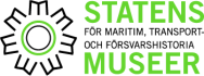 Logotyp för Statens museer för maritim-, transport- och försvarshistoria